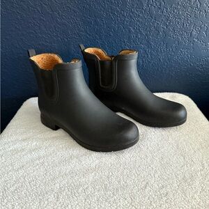 Chooka Black Ankle Rain Boots